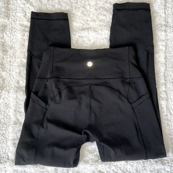 ❌SOLD❌lululemon athletica All The Right Places Crop II 23" Black - Picture 5 of 16